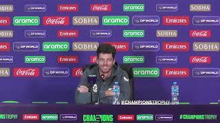 Mitchell Santner | New Zealand Vs South Africa | ICC Champions Trophy SEMI-FINALS | Press Conference