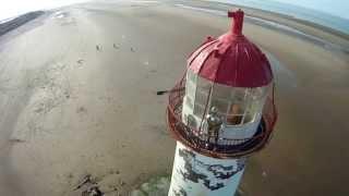 Talacre Beach Lighthouse and its ghost