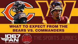 #bears vs. #commanders Preview | Sports Junkies