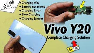 Vivo Y20 Complete Charging Solution Charging way, Slow Charging, Charging error, Battery not stored