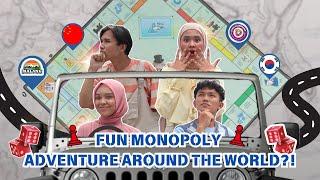 MALANG X FIVETAINMENT | FUN MONOPOLY ADVENTURE AROUND THE WORLD?!