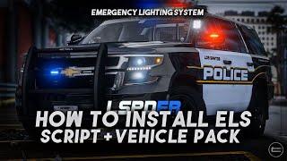 How To Install ELS Script + ELS Vehicle Pack in GTA 5 w/ Gameplay