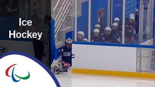 USA v Japan full game | Preliminary Game | Ice hockey | PyeongChang2018 Paralympic Winter Games