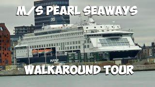 WALKAROUND Tour M/S Pearl Seaways | DFDS Apr. 2024