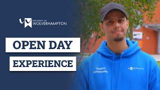 Meet Gabriel at The University Of Wolverhampton Open Day
