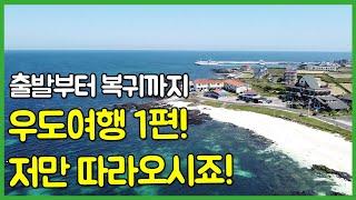 A perfect review of the daily schedule of Jeju Island's Udo Island trip.
