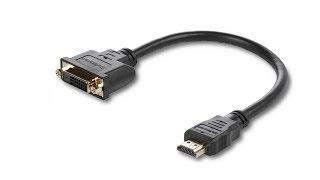 8in HDMI to DVI-D Video Cable Adapter - HDDVIMF8IN | StarTech.com