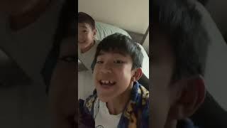 Me and Mikhail were singing with @MichaelJackson and @RockwellVEVO