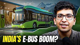 Why India Is Betting Big on E-Buses! | The Daily Brief #187