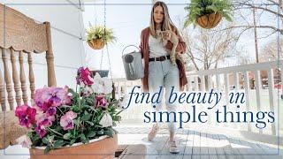Vintage Finds, Fresh Blooms & Soft Lessons | A Meaningful Day in My Life