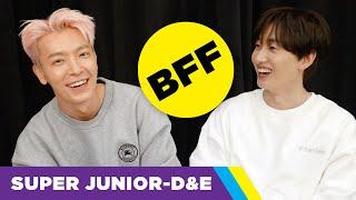 SUPER JUNIOR-D&E Takes The BFF Test