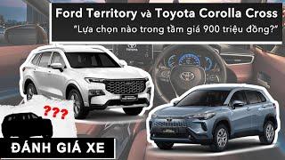 Ford Territory & Toyota Corolla Cross: Lựa chọn nào trong tầm giá 900 triệu đồng? |XEHAY.VN|