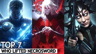 Top 7 Marvel Characters Who Lifted Necrosword | BNN Review