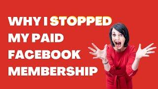 Facebook Paid Subscription Memberships - Is it the right thing for your business?