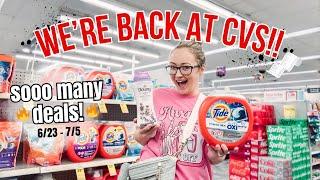  fireee CVS haul this week! 32¢ per item  (6/23-7/5) SO many good deals!