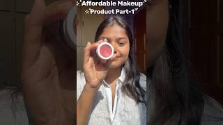 Affordable Make up Product part-1 #makeup #productreview #YouTube shorts #slaywithkomal