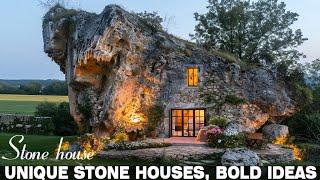 Top beautiful houses in big rocks. You will not be disappointed