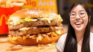 McDonald’s NEW Big Arch Burger  (Better Than Big Mac?)