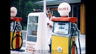 Scottish Highland Petrol Stations C1963, BP,  Shell 1960s, F948a