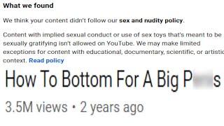 Thanks YouTube Moderation