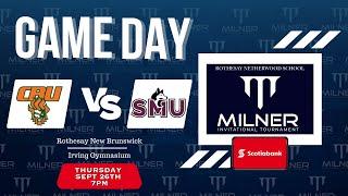 CBU vs. SMU Milner Invitational Tournament Thursday September 26th 8pm