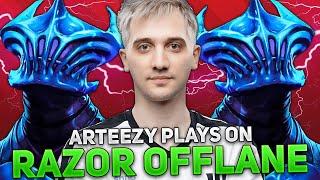 ARTEEZY TESTS RAZOR CARRY IN NEW PATCH 7.37D HIGH MMR!