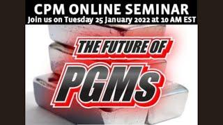 The Future Of PGMs: Platinum Group Metals - CPM Group