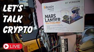 Talking About Crypto Mining Today Livestream | Bitcoin Miner Giveaway