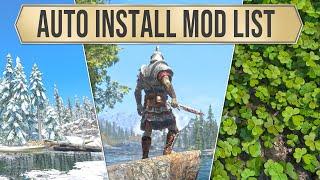 Skyrim mods list Guide: How to AUTO install 350+ Graphics Overhaul mods!