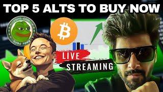 (LIVE) Next Big Altcoin Pump? Top 10 Altcoins for the 2024-2025 Bull Run