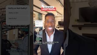 Arrested for Eating a Sandwich?! Is That Even Legal? Attorney Ugo Lord reacts!