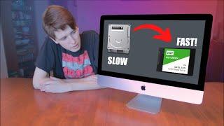 Is Upgrading Your iMacs Old Hard Drive To A New SSD A Good Option?