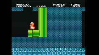 Super Mario Bros - How to get to the minus world