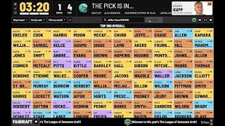 FanDraft: Take your fantasy football league's draft to the next level