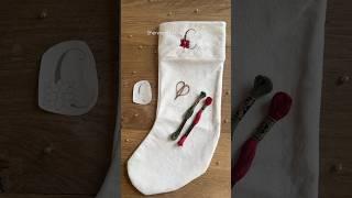 Embroider Your Own Christmas Stockings with My Stick & Stitch Monograms!