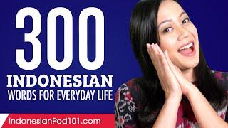 300 Indonesian Words for Everyday Life - Basic Vocabulary #15