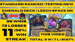 Road to Legend | Standard Ranked May Season | OP Deck | Emerald Dream Expansion! Leech Space DK
