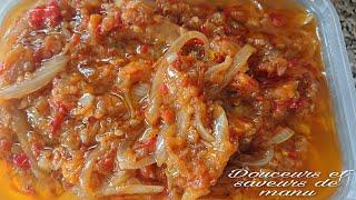 Reussir le piment d Attieke #sauceoignon