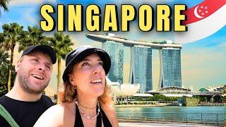 First Impressions of SINGAPORE!  This the Best City in the World