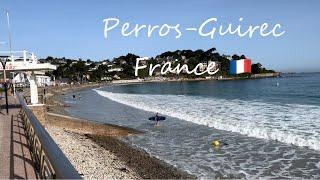 Perros-Guirec, Brittany Region of FRANCE région Bretagne Trestraou Beach