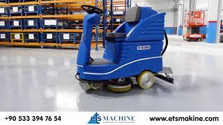 Binicili Zemin Temizleme Makineleri - Ride on Scrubber Dryers