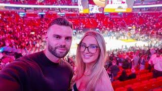 Miami Weekly Vlog! Lakers Vs Heat, Date night, Workouts