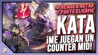 ‍️ JUEGA KATARINA MID COMO PROFESIONAL S14 en ESPAÑOL ‍️ - ¡¡DESTRUYO A MI COUNTER DIRECTO!! 