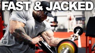 FAST & JACKED! HOW IM TRAINING TO CHANGE FROM OLYMPIA BODYBUILDER TO SPRINTER ! / IAIN VALLIERE