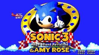 Sonic 3 A.I.R & Amy Rose  Full Game Playthrough (1080p/60fps)