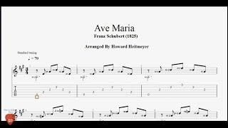 Ave Maria by Franz Schubert - Guitar Pro Tab