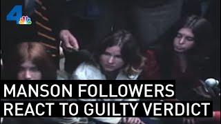 Charles Manson Followers React to Verdict | From the Archives | NBCLA