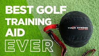 BEST GOLF TRAINING AID EVER - TOUR STRIKER SMART BALL