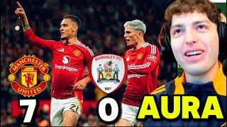 DAVOO XENEIZE REACCIONA A MAN UNITED 7 BARNSLEY 0 | CARABAO CUP