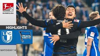 1. FC Magdeburg - Hertha BSC | 1:3 | Highlights | 2. Bundesliga 2024/25